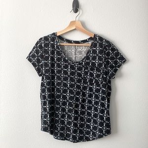 3 for $10 Loft vintage soft summer printed front pocket t shirt